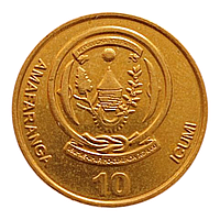 Руанда 10 франків, 2009