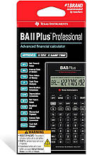 Фінансовий калькулятор BA II Plus Professional Pro Texas Instruments Техас Інструментс