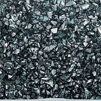 Скляна крихта металізована, колір синьо-чорний "Північ", уп. (30 г), пластикова коробка