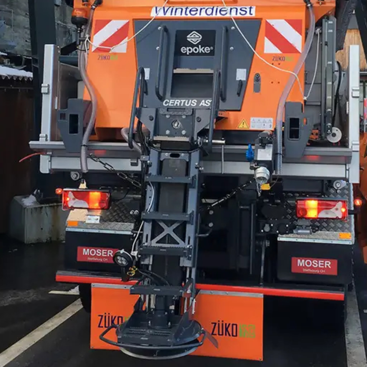 Розкидач сухого матеріалу EPOKE CERTUS AST, фото 1