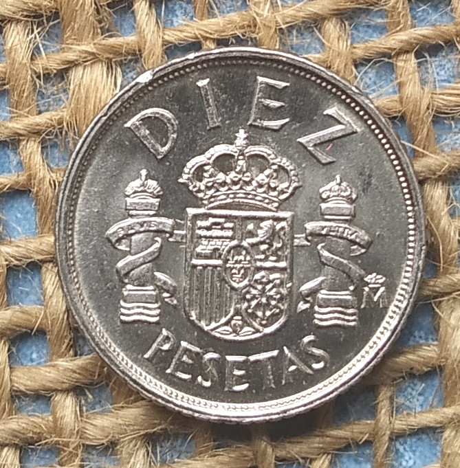 10 песет 1983 року. Iспанiя, фото 1
