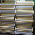 Стелаж для хлібу 1900*950 мм ТИП 6, приставний металевий хлібний стелаж з дерев' яними кошиками, стелаж в магазин, фото 7