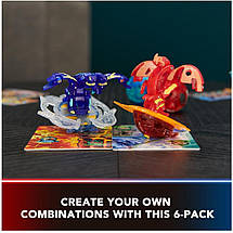 Набір із 6 бакуганів Spin Master Bakugan Ultimate 6-Pack Special Attack Dragonoids, Nillious, Mantid, Octogan, фото 3