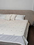 Покривало "Ромби", молочний колір (Розміри і кольори в асортименті), фото 7