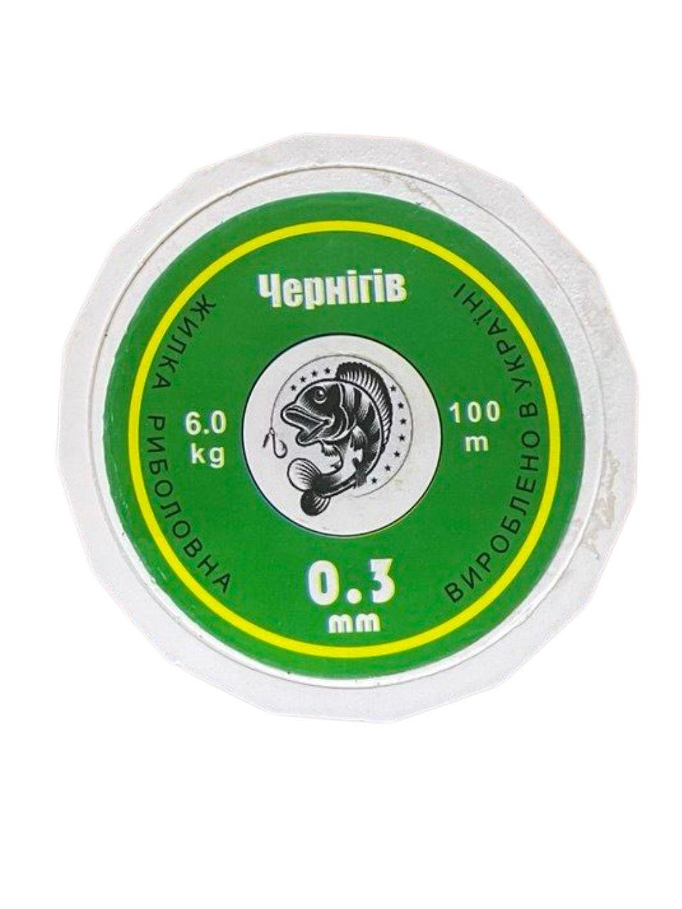 Волосінь прозора Klin Клінська 0,30 мм (100 мм)