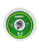 Волосінь прозора Klin Клінська 0,30 мм (100 мм)