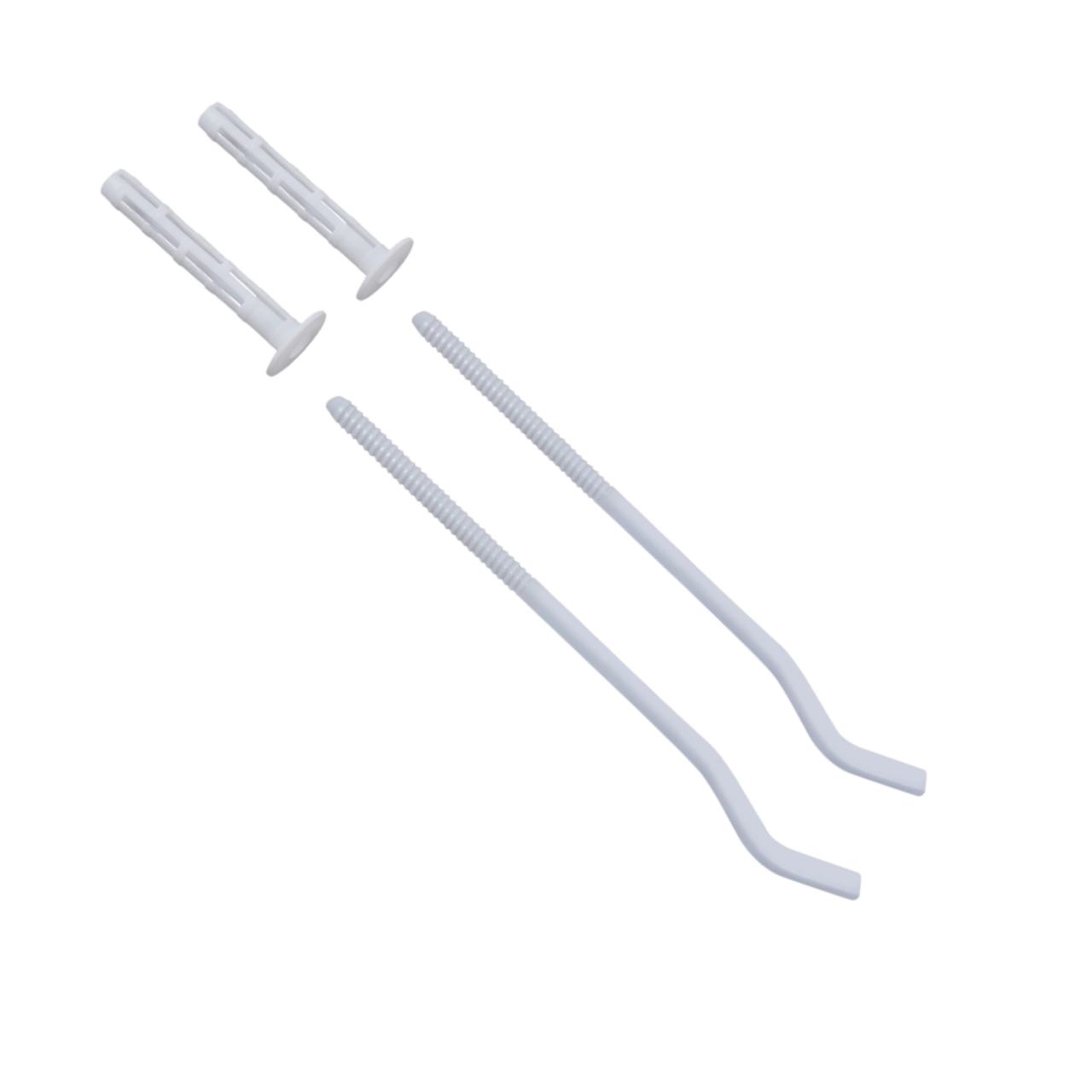 Кронштейн для кріплення чавунного радіатора 9х230 білий з пробкою (пара)