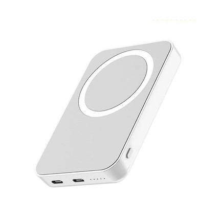 Повербанк Power Bank 5000mAh Aspor A325 20W MagSafe Type-C/Lightning White, фото 1