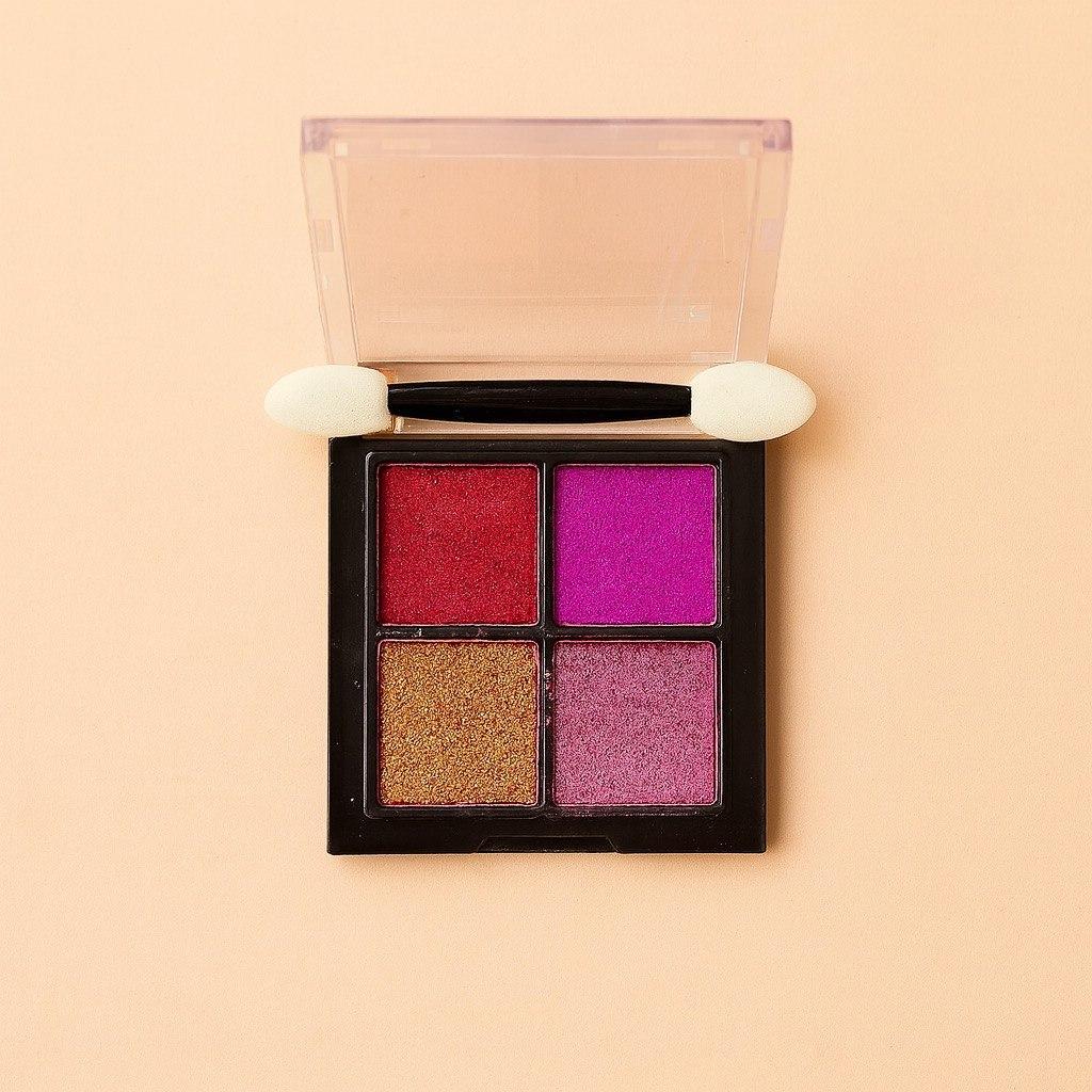 Новинка! Втирка для дизайну нігтів в палетці №12 (4 кольори.)