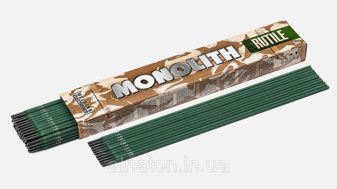 Електроди Моноліт  МР-3 ф 3мм (уп. 2,5кг)