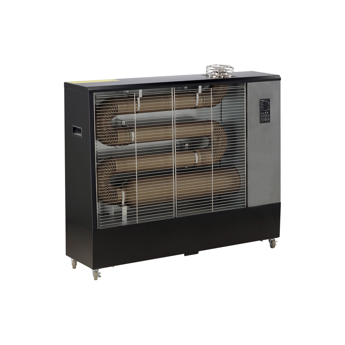 Нагрівач приміщень масляний/гасовий з ІЧ-випромінюванням 230В (60Вт) прод- 18кВт (площа 110-140м²) бак 60л Yato YT-99763, фото 1