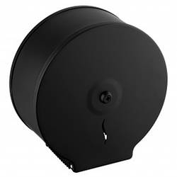 Диспенсер-тримач настінний для туалетного паперу Jumbo AISI 304 чорний