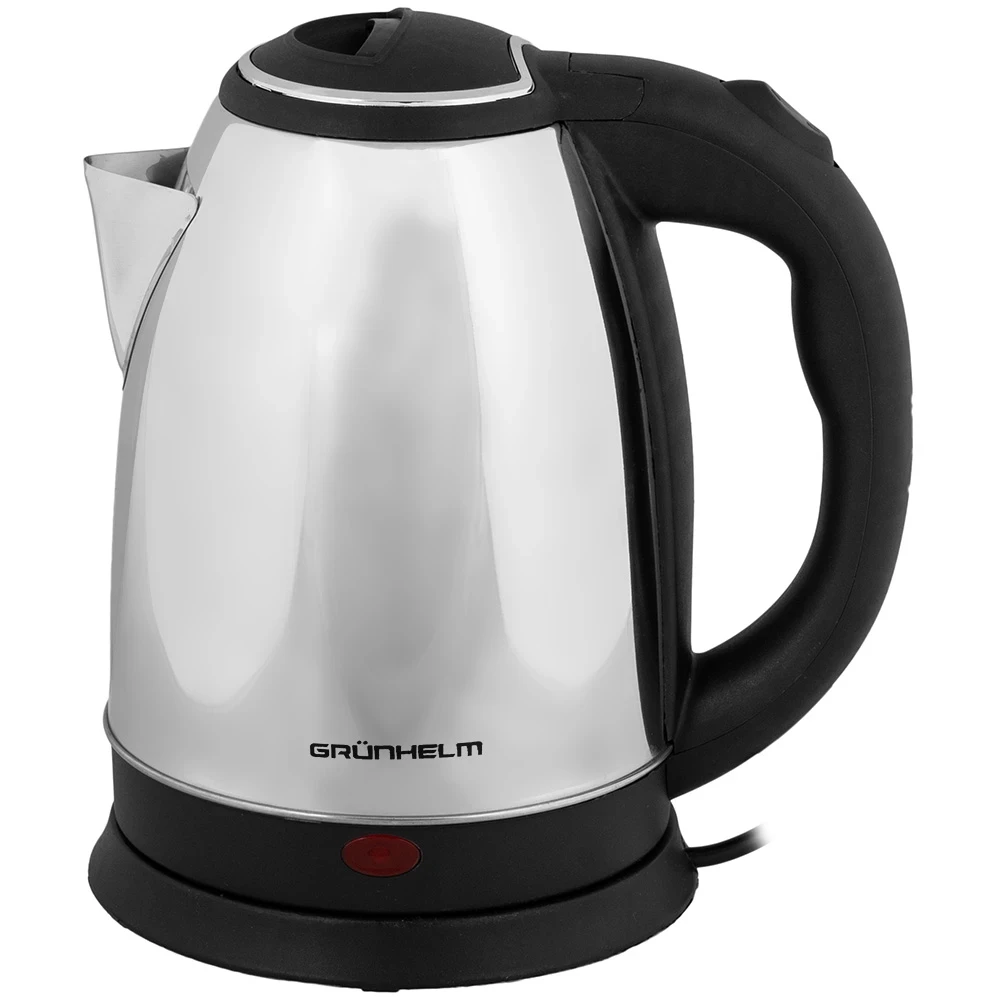 Електрочайник Grunhelm EKS-7518 Stainless steel/black UA