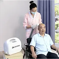 Портативний душ робот зі зворотним всмоктуванням води для купання будь-де