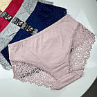 Жіночі бавовняні трусики #3031 Biweier Мікс, фото 4