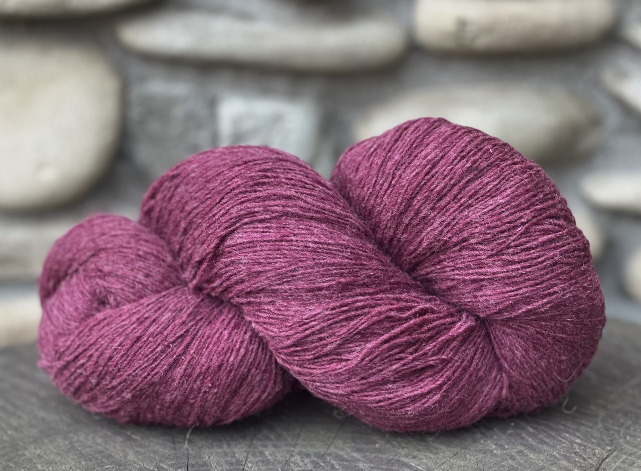 Пряжа Дундага 6/1 однотонна, 80% готланд 20% вовна, фото 1