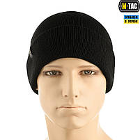 M-Tac шапка тактична тонка в'язка 100% акрил Black, фото 3