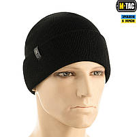M-Tac шапка тактична тонка в'язка 100% акрил Black, фото 2