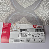 Шпалери вінілові на флізеліні 0.53 × 10.05 м Marburg 57101, кавові — для спальні, вітальні, коридору, фото 6