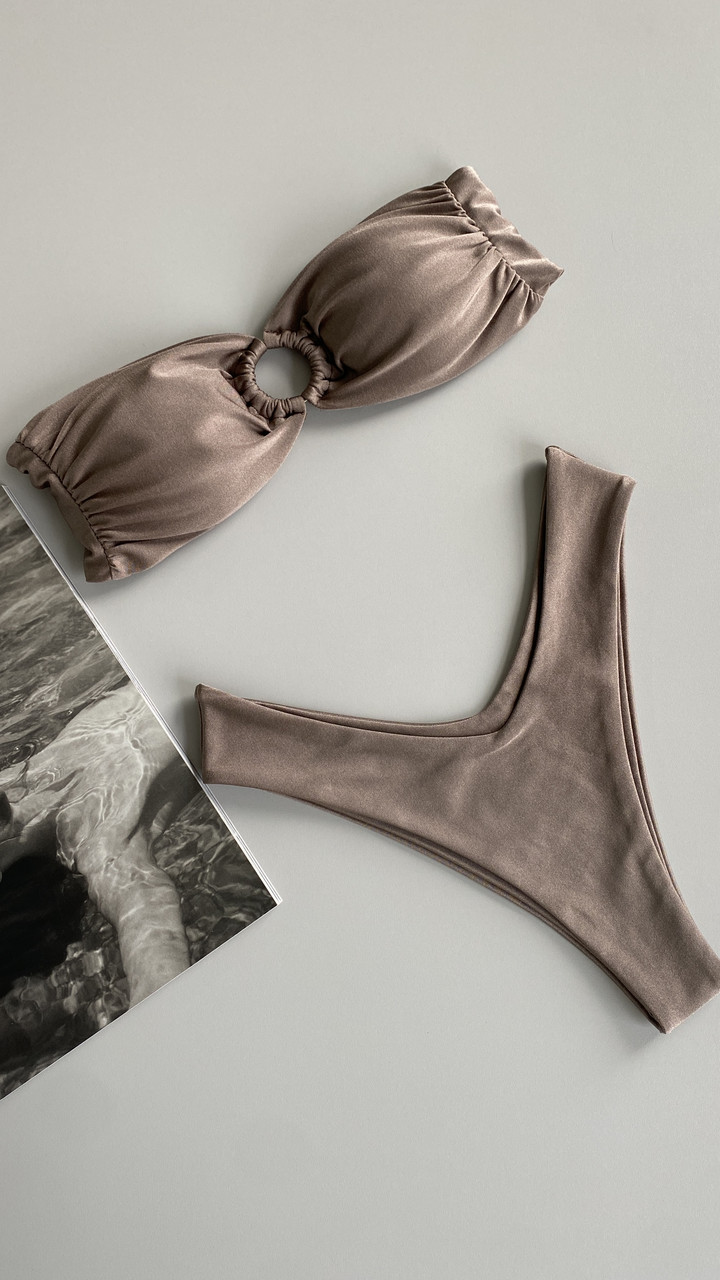 Жіночий купальник бандо Corsica & Fiji зоряний пил, фото 1