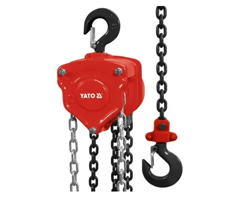 Ланцюгова ручна таль 5 тонн YATO YT-58955, фото 1