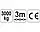 Ручна ланцюгова таль 3 тонни YATO YT-58954, фото 3