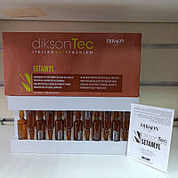 Ампули лосьйон Setamyl 12*12 мл DiksonTec для хімічно обробленого пошкодженого волосся