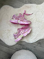 Утеплені New Balance 9060 Pink жіночі кросівки Нью Беланс 9060 рожеві замша єврозима на флісі, фото 5