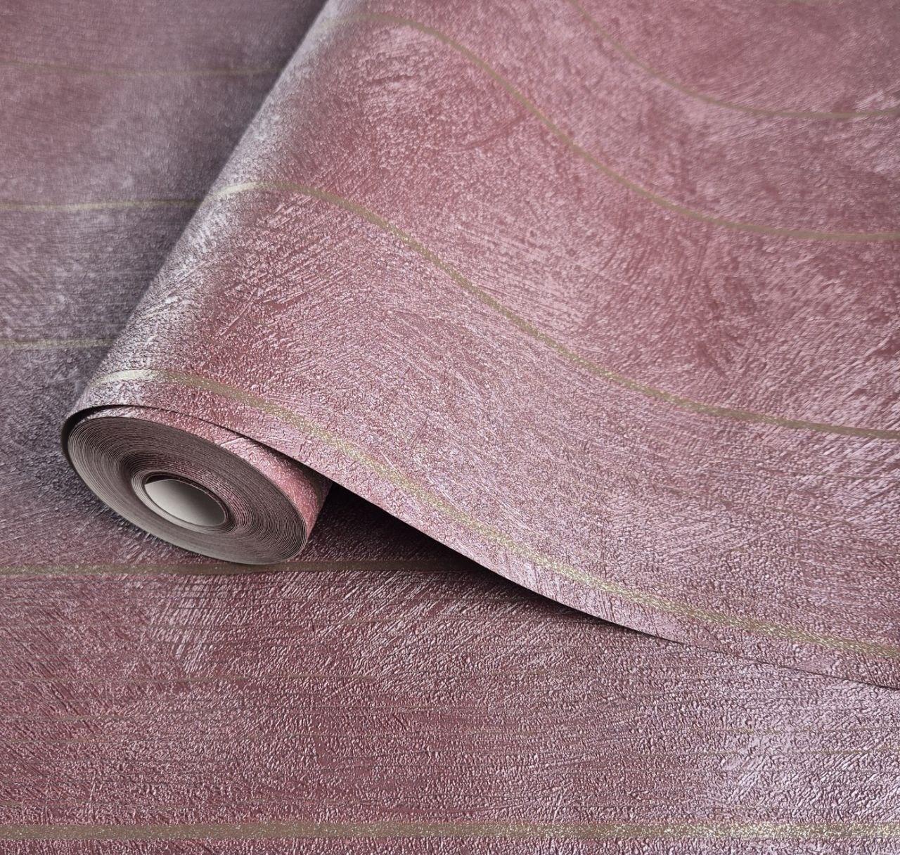 Шпалери вінілові на флізеліні 0.53 × 10.05 м Marburg 56848, бордово-фіолетові — для спальні, вітальні, коридору, фото 1