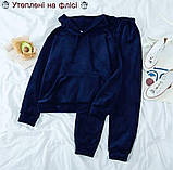 Костюм на флісі для пишних дам "Велюр", фото 2