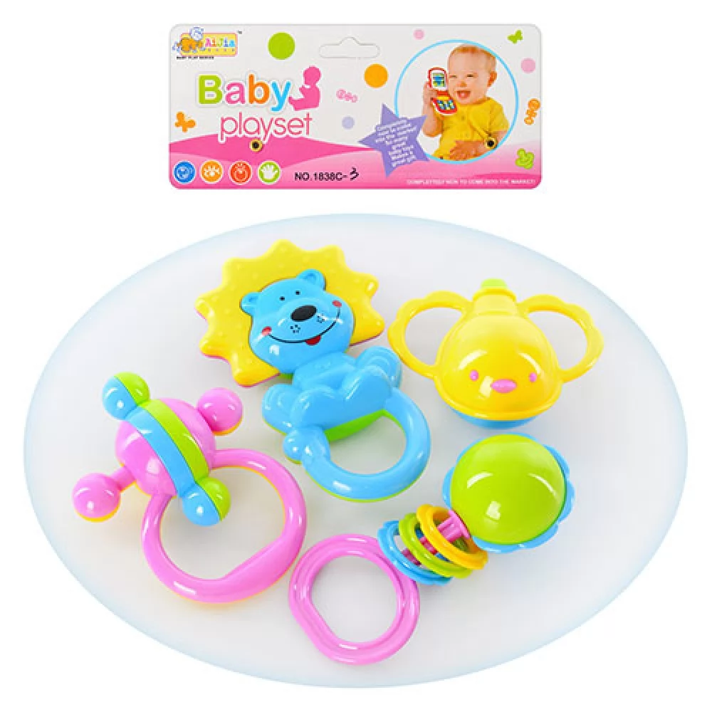 Брязкальце 1838 B3 4 шт., кул., 17,5-24-6 см, фото 1