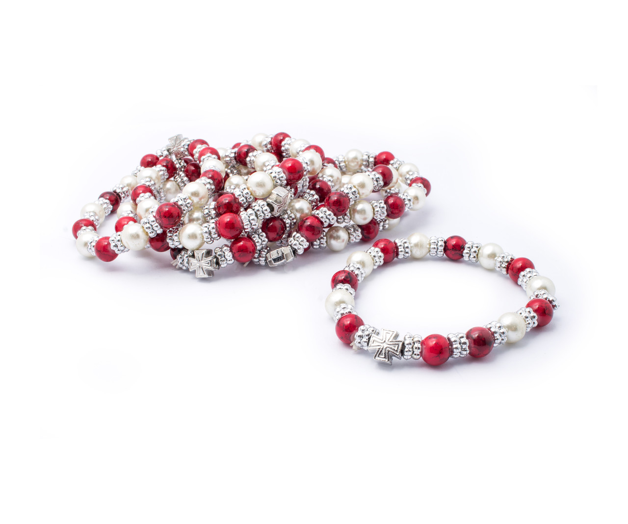 Жіночі браслети на руку з хрестиком