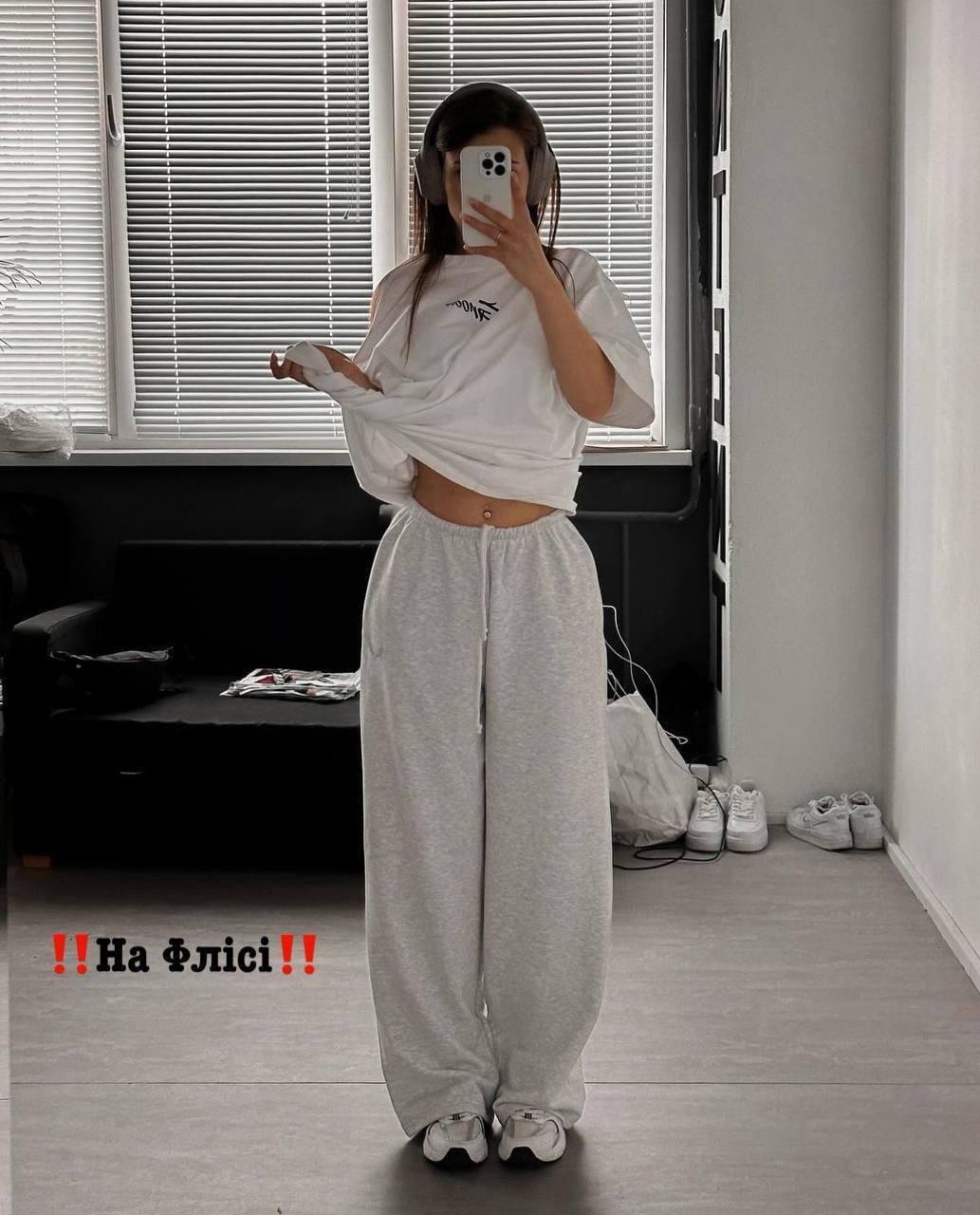 Штани на флісі Норма + Батал "Трьохнитка", фото 1