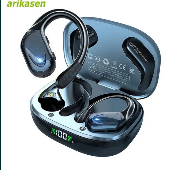 Бездротові Bluetooth спортивні навушники TWS BX17, фото 1