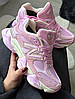 Термо кросівки New Balance 9060 Pink жіночі Нью Беланс рожеві замшеві утеплені осінь зима, фото 3