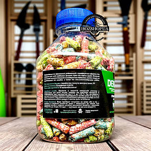 Родентицид від щурів та мишей DERAT (Дерат) гранули мікс Зооветпром, 300 г ПЕТ, фото 2