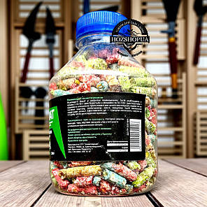 Родентицид від щурів та мишей DERAT (Дерат) гранули мікс Зооветпром, 300 г ПЕТ, фото 3