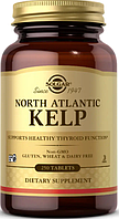 Келп (Ламінарія Kelp) Solgar Kelp 200 mcg North Atlantic 250 таб
