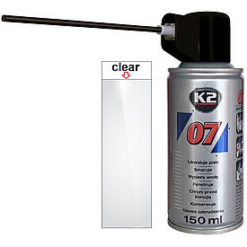 Універсальне проникаюче мастило спрей K2 07 150мл