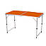 Складний туристичний столик та стільці для пікніка туризму Помаранчевий стіл валіза, фото 3