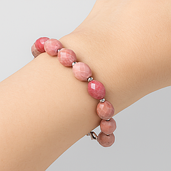 Родоніт Орлець 8х10 браслет, 0381ТР