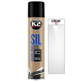 Універсальне силіконове мастило спрей K2 Sil 300мл