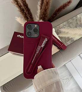 Чохол rhode на iPhone Rhode Fall Lip Case Iphone 15 pro Raspberry Jelly