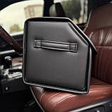 Преміум органайзер у багажник з вишивкою BMW, чорний, 50 см, фото 3