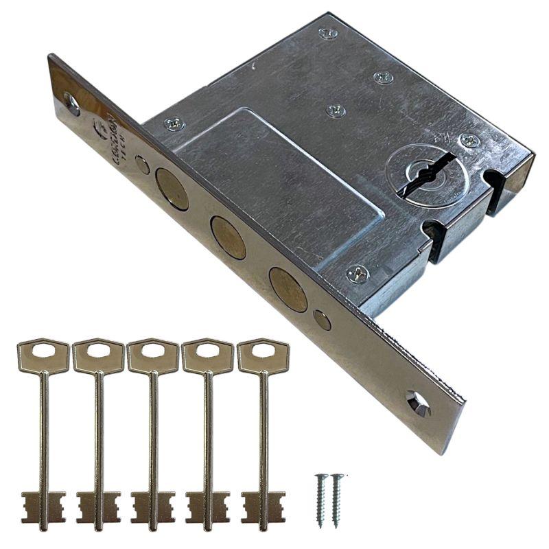 Замок врізний сувальдний CordonTech 10.01, фото 1