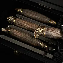 Шашличний набір, набір шампурів, преміальний подарунок чоловікові, другу, шефу "Grills G22", фото 3