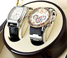 Шкатулка для підзаводу годинників, тайммувер для 2-х годинників Rothenschild 024EW-F-5, фото 5