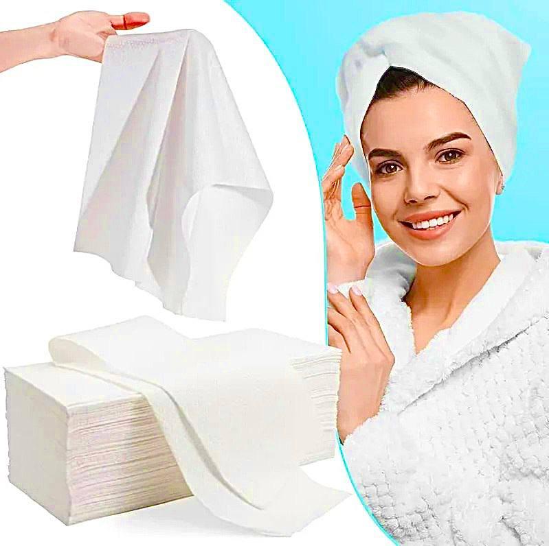 Рушники, 40см х 70см, спанлейс, ГЛАДКІ, нарізні, 50 шт/уп тм COLOReIT, фото 1