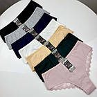 Жіночі  бавовняні трусики бразиліана Biweier #9982 Мікс, фото 8