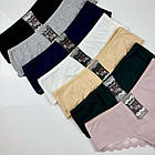 Жіночі  бавовняні трусики бразиліана Biweier #9982 Мікс, фото 7